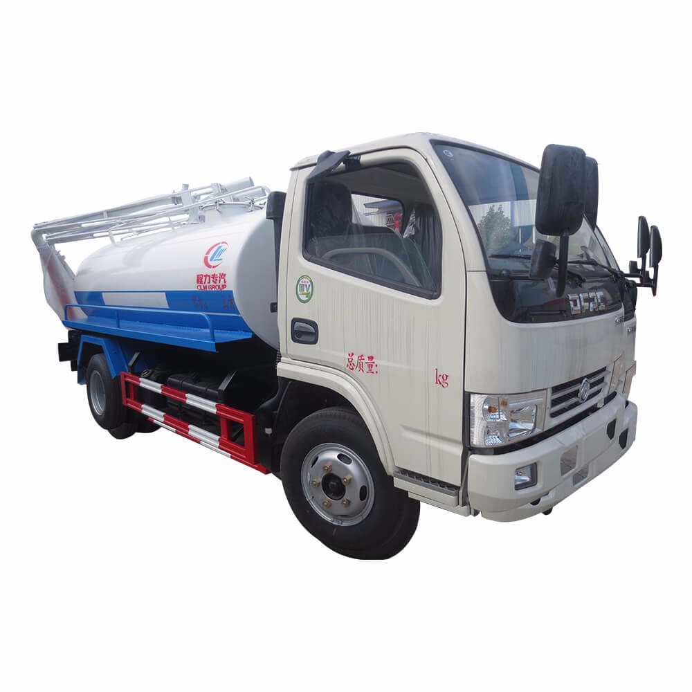 Dongfeng 4 Cbm 대변 흡입 트럭